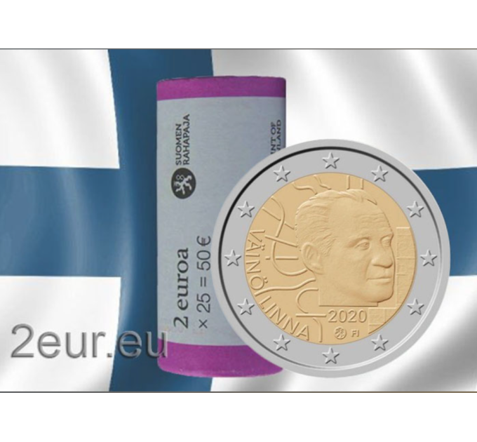 Finnland 2 EURO-ROLLE 2020 – 100. Geburtstag von Väinö Linna