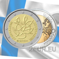 Finnland 2 euro UNC 2021 - Journalismus