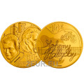 Frankreich 1/4 euro unz 2020 - Johnny Hallyday – 60 Jahre Erinnerungen