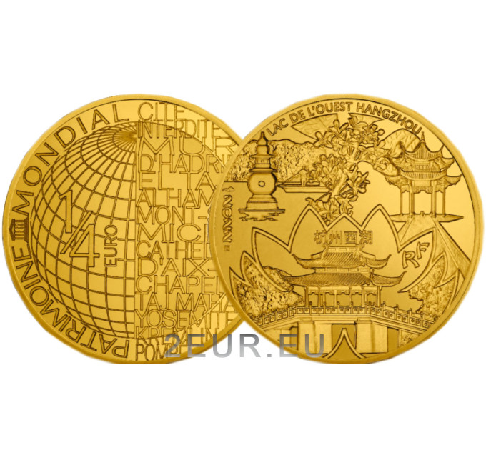 Frankreich 1/4 euro unz 2022 - Westsee UNESCO
