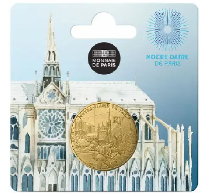 Frankreich 1/4 euro unz 2025 - UNESCO - KATHEDRALE NOTRE-DAME VON PARIS