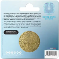 Frankreich 1/4 euro unz 2025 - UNESCO - KATHEDRALE NOTRE-DAME VON PARIS