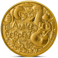 Frankreich 1/4 euro unz 2025 - Chinesischer Kalender – Jahr der Schlange