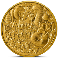 Frankreich 1/4 euro unz 2025 - Chinesischer Kalender – Jahr der Schlange