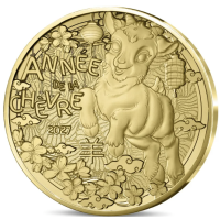 Frankreich 1/4 euro unz 2027 - Chinesischer Kalender – Jahr des Schafes Frankreich 1/4 euro unz 2027 - Chinesischer Kalender – Jahr des Schafes