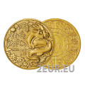Frankreich 1/4 euro unz 2024 - Chinesischer Kalender – Jahr des Drachen