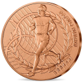 Frankreich 1/4 euro unz 2024 - Olympische Spiele in Paris 1924 - Paavo Nurmi