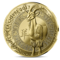 Frankreich 50 Euro Goldmünze PP 2027 - Jahr des Schafes