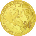 Frankreich 50 Euro Goldmünze PP 2018 - Der Große Krieg - Frieden