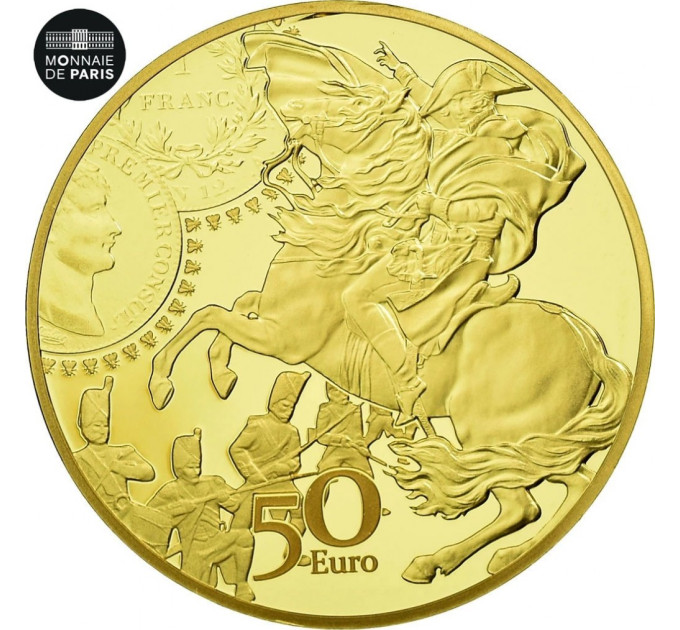 Frankreich 50 Euro Goldmünze PP 2019 - Der Sämann - Der Germinal Franc