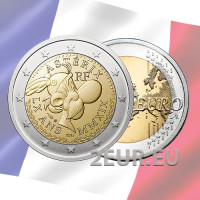 Frankreich 2 Euro UNC 2019 - 60 Jahre Asterix