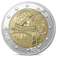 Frankreich 2 Euro UNC 2024 - Olympische und Paralympische Spiele 2024 in Paris