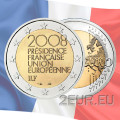 Frankreich 2 Euro UNC 2008 - EU-Präsidentschaft
