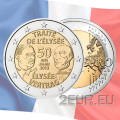 Frankreich 2 Euro UNC 2013 - 50 Jahre Elysée-Vertrag
