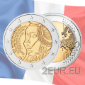 Frankreich 2 Euro UNC 2015 - 225. Jahrestag des Bundesfestes 1790