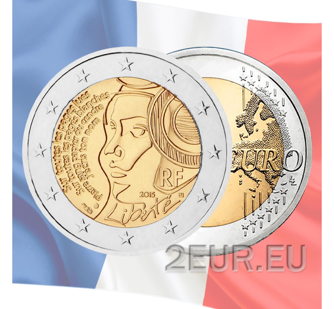 Frankreich 2 Euro UNC 2015 - 225. Jahrestag des Bundesfestes 1790