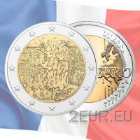 Frankreich 2 Euro UNC 2019 - 30 Jahre seit dem Fall der Berliner Mauer