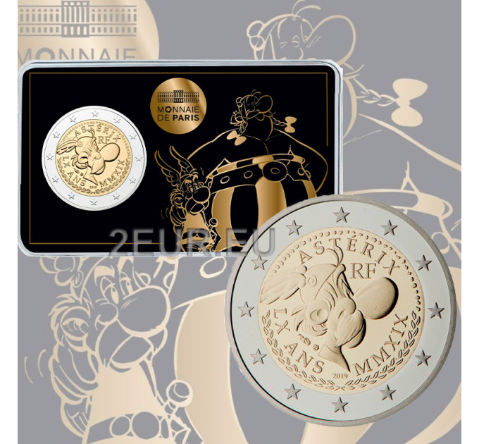 Frankreich 2 Euro BU 2019 - 60 Jahre Asterix – Asterix und Obelix