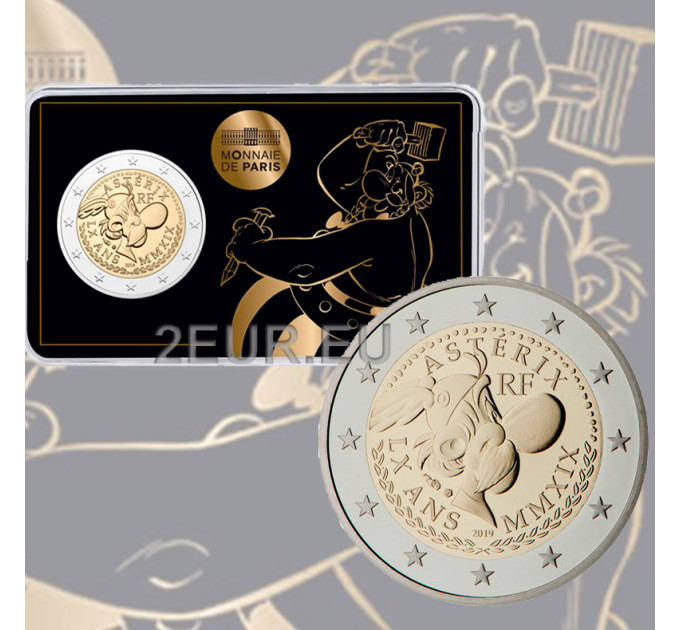 Frankreich 2 Euro BU 2019 - 60 Jahre Asterix – Obelix