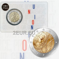 Frankreich 2 Euro BU 2020 - Medizinische Forschung - Union
