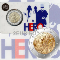 Frankreich 2 Euro BU 2020 - Medizinische Forschung – Helden