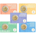 Frankreich 2 Euro BU 2023 - Olympische Sommerspiele Paris 2024 – Der Sämann übt Faustkampf - 5 Stk