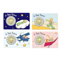 Frankreich 2 Euro BU 2026 - 80 Jahre Der kleine Prinz - 4 Stk