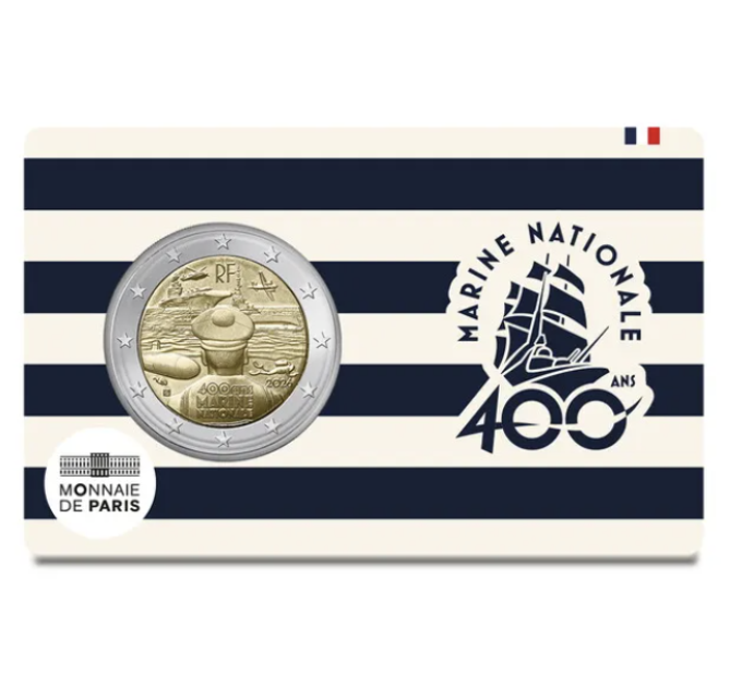 Frankreich 2 Euro BU 2026 - Französische Marine