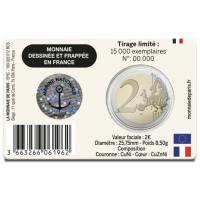 Frankreich 2 Euro BU 2026 - Französische Marine