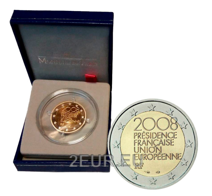 Frankreich 2 Euro PP 2008 - EU-Präsidentschaft