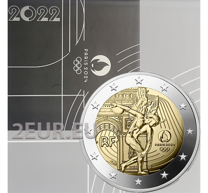 Frankreich 2 Euro PP 2022 - Olympische Spiele Paris 2024 – Das Genie