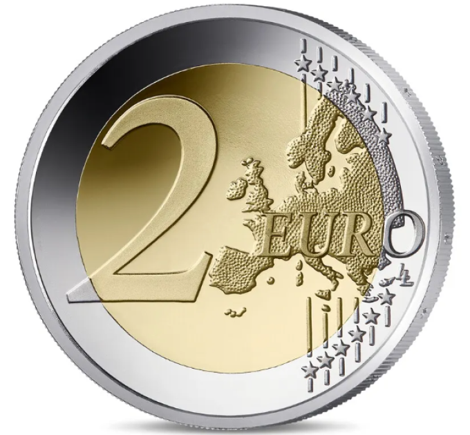 Frankreich 2 Euro PP 2025 - Louvre-Museum
