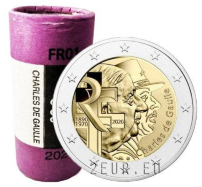 Frankreich 2 EURO-ROLLE 2020 – Charles de Gaulle