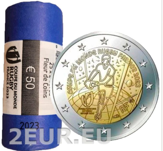 Frankreich 2 EURO-ROLLE 2023 – Rugby-Weltmeisterschaft Frankreich