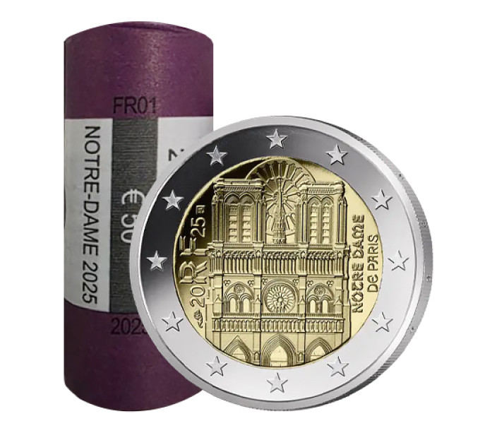 Frankreich 2 EURO-ROLLE 2025 – Notre Dame
