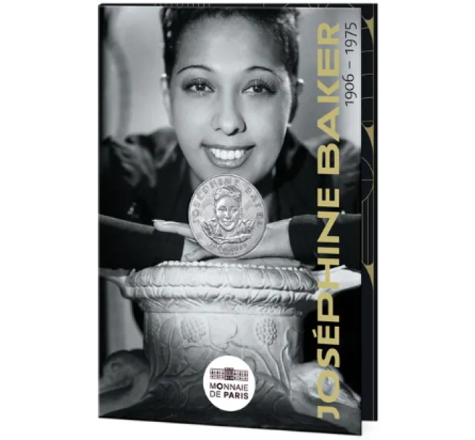 Frankreich 10 Euro Silbermünze 2025 - Josephine Baker