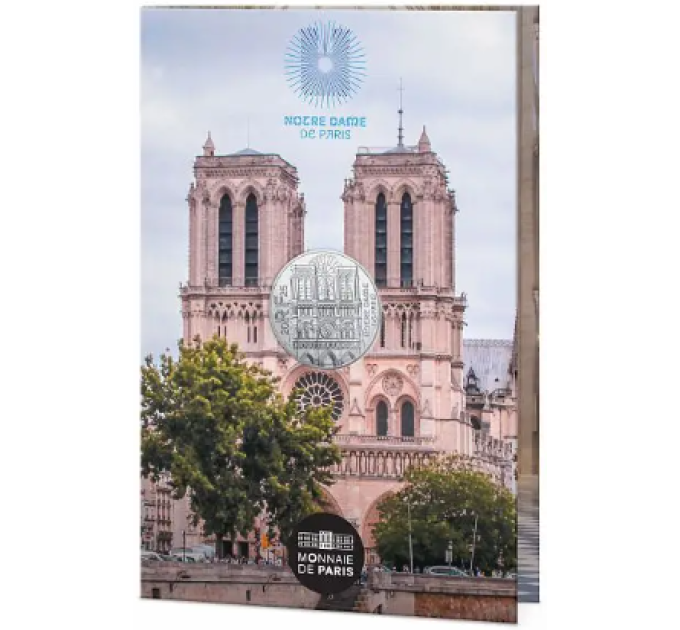 Frankreich 10 Euro Silbermünze 2025 - Notre-Dame de Paris