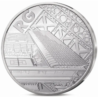 Frankreich 10 Euro Silbermünze 2025 - Roland Garros