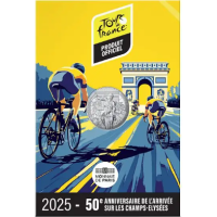 Frankreich 10 Euro Silbermünze 2025 - Tour de France