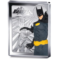 Frankreich 10 Euro Silbermünze PP 2025 - DC Comics - Batman