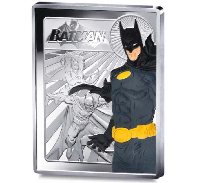Frankreich 10 Euro Silbermünze PP 2025 - DC Comics - Batman