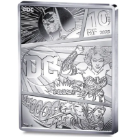 Frankreich 10 Euro Silbermünze PP 2025 - DC Comics - Batman