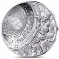 Frankreich 10 Euro Silbermünze PP 2025 - Die Kunst der Feder – von der Erde zum Mond
