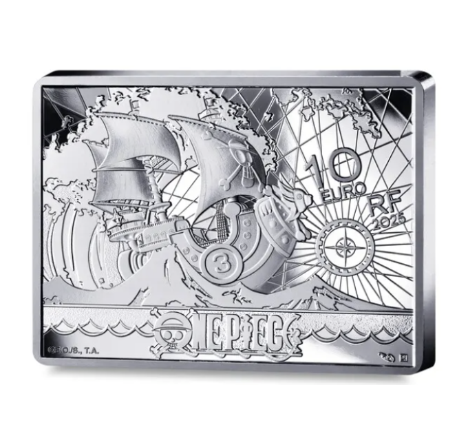 Frankreich 10 Euro Silbermünze PP 2025 - One Piece