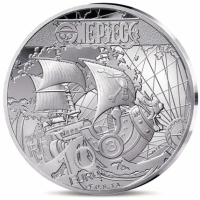 Frankreich 10 Euro Silbermünze PP 2025 - One Piece