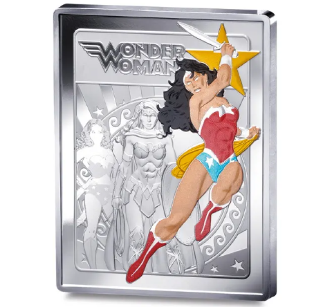 Frankreich 10 Euro Silbermünze PP 2025 - DC Comics - Wonder Woman