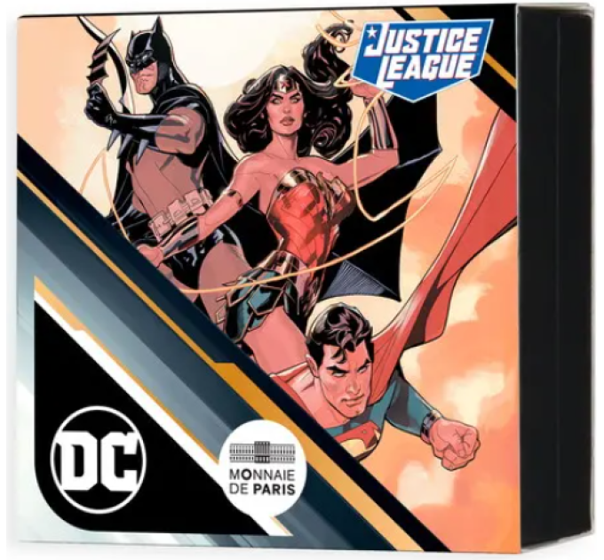 Frankreich 10 Euro Silbermünze PP 2025 - DC Comics - Übermensch