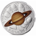 Frankreich 10 Euro Silbermünze 2025 - Odyssee im Weltraum mit Thomas Pesquet - Saturn, Jupiter, Mars, Mond