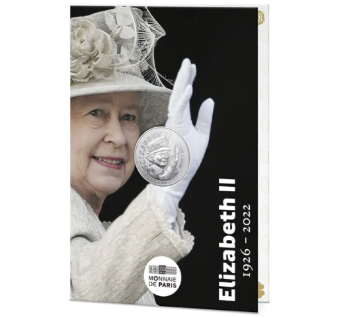 Frankreich 10 Euro Silbermünze 2026 - Elisabeth II.