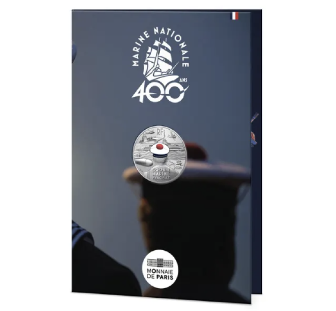 Frankreich 10 Euro Silbermünze 2026 - Französische Marine